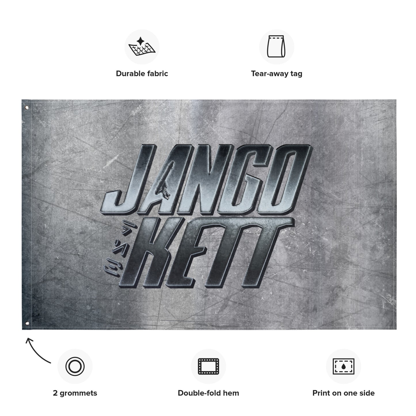 JANGO KETT METALIC FLAG