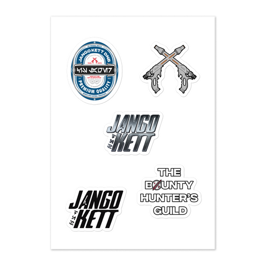 JANGO KETT STICKER SHEET